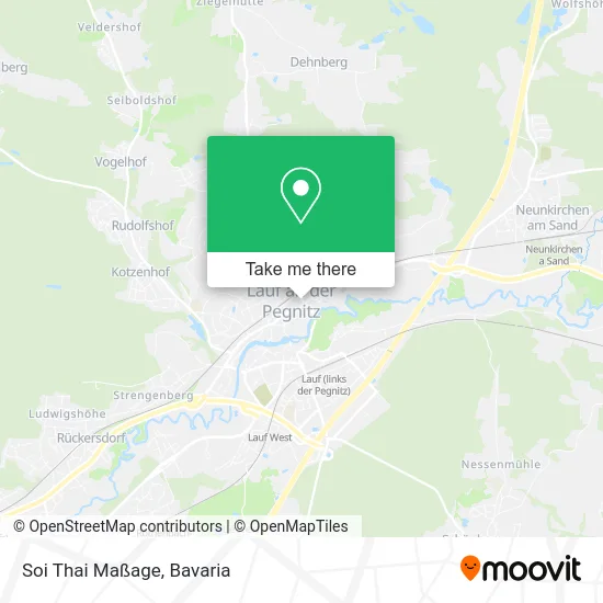 Карта Soi Thai Maßage