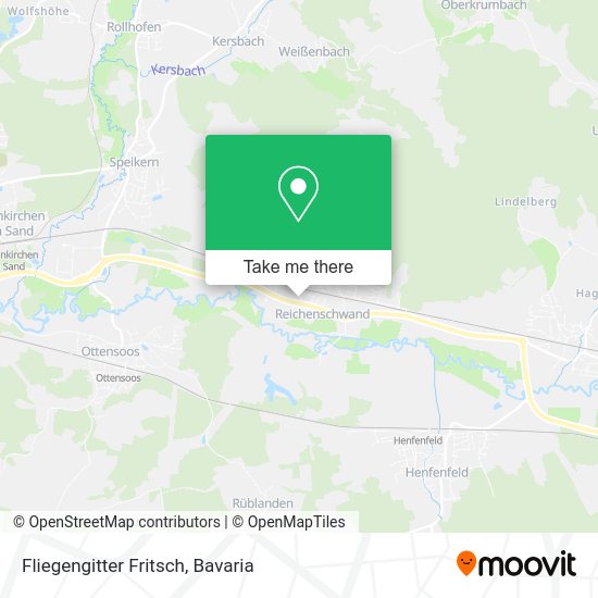 Карта Fliegengitter Fritsch