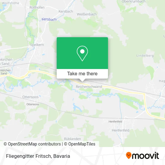 Карта Fliegengitter Fritsch