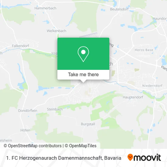 Карта 1. FC Herzogenaurach Damenmannschaft