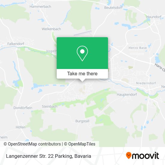 Карта Langenzenner Str. 22 Parking