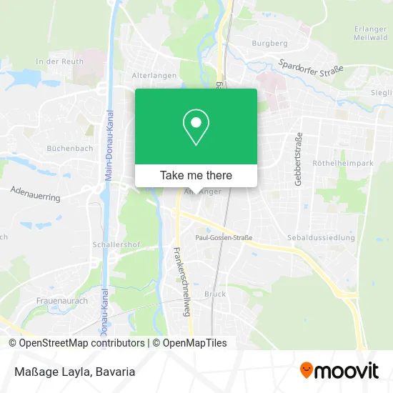 Карта Maßage Layla