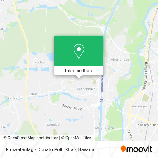 Карта Freizeitanlage Donato Polli Strae