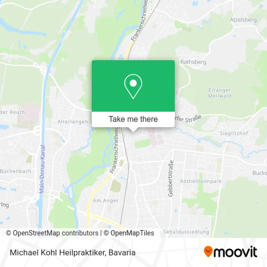 Карта Michael Kohl Heilpraktiker