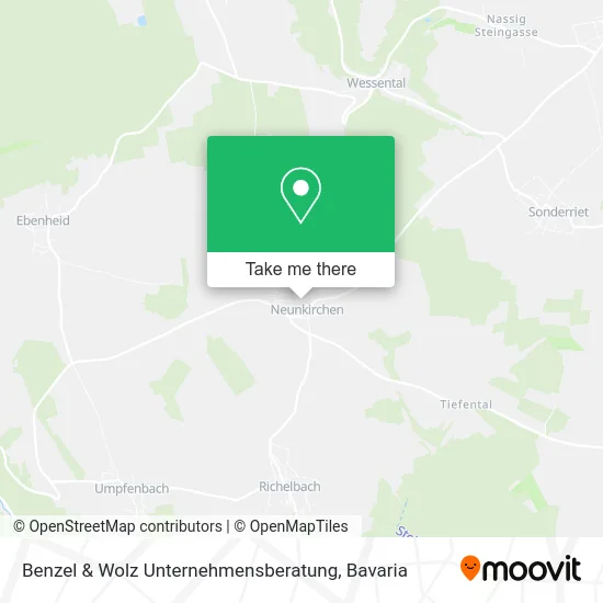 Карта Benzel & Wolz Unternehmensberatung
