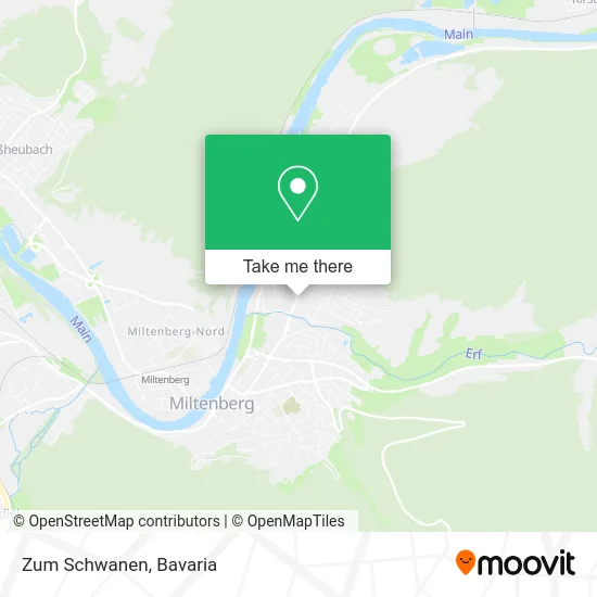 Карта Zum Schwanen