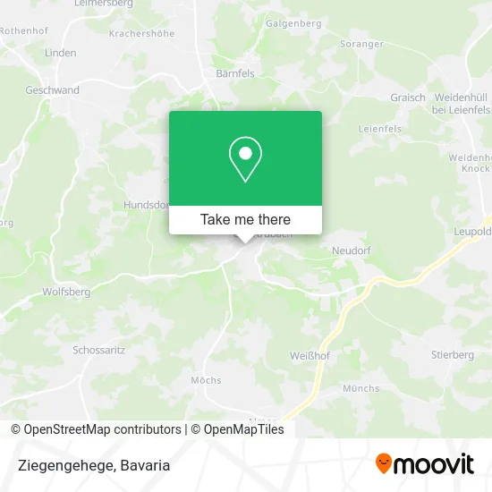 Ziegengehege map
