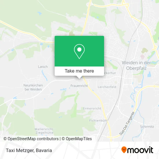 Карта Taxi Metzger