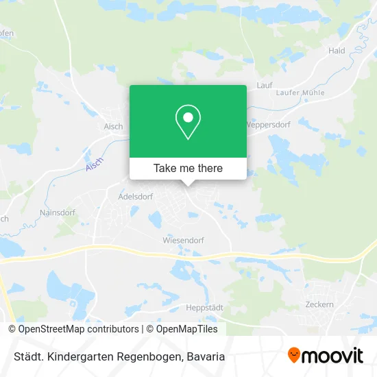Карта Städt. Kindergarten Regenbogen