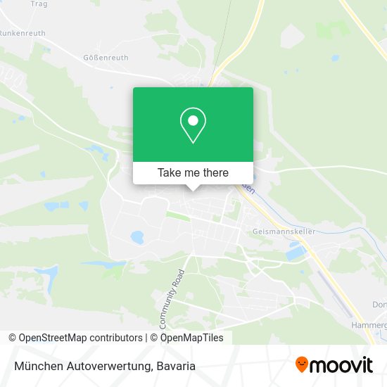 Карта München Autoverwertung