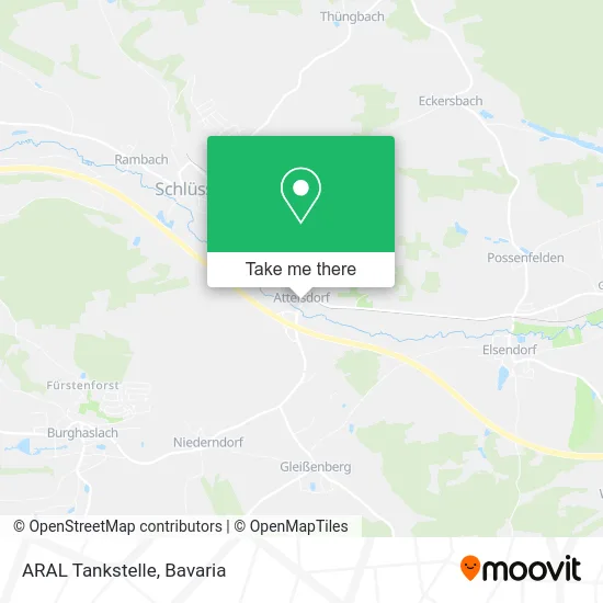 Карта ARAL Tankstelle