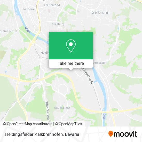 Карта Heidingsfelder Kalkbrennofen