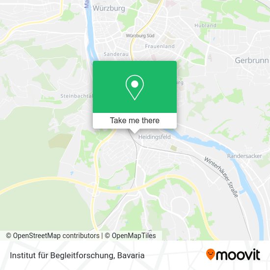 Карта Institut für Begleitforschung