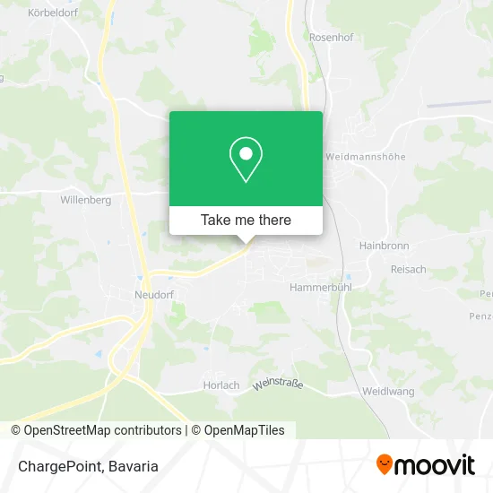 Карта ChargePoint