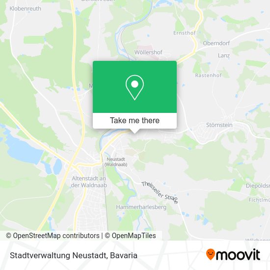 Карта Stadtverwaltung Neustadt