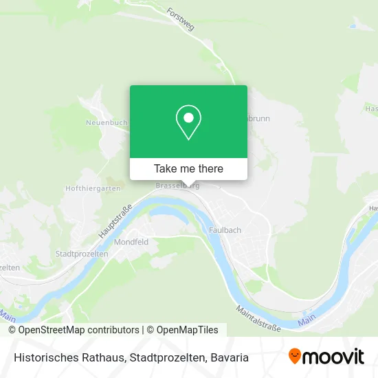 Карта Historisches Rathaus, Stadtprozelten