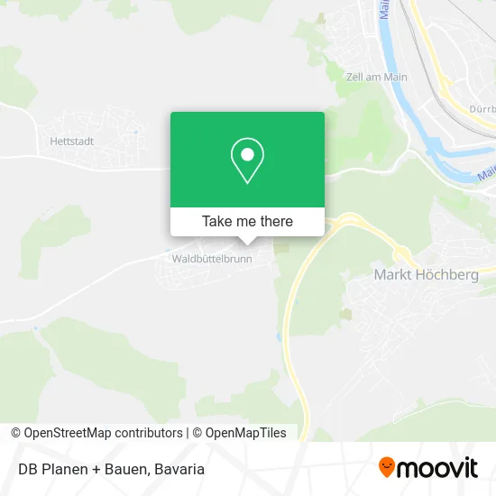 Карта DB Planen + Bauen