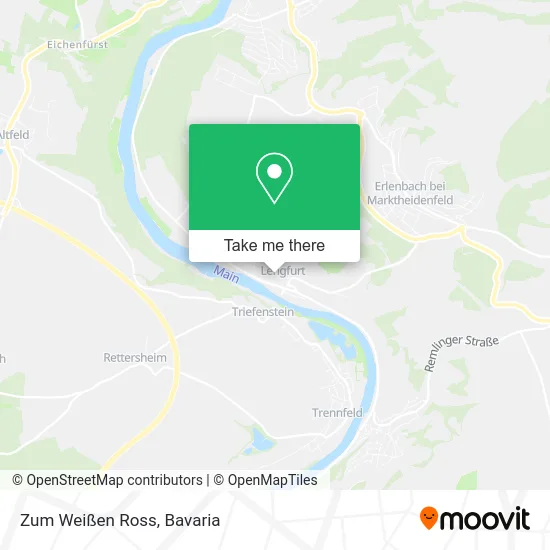 Карта Zum Weißen Ross