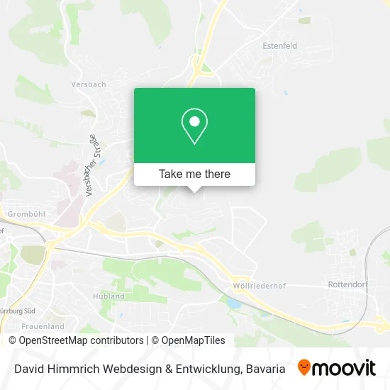 David Himmrich Webdesign & Entwicklung map