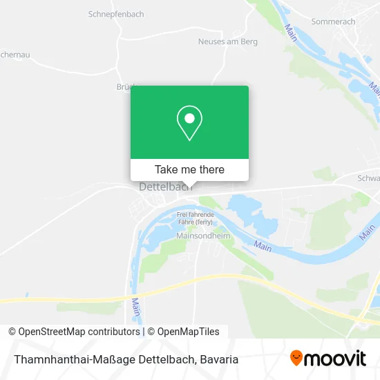 Карта Thamnhanthai-Maßage Dettelbach