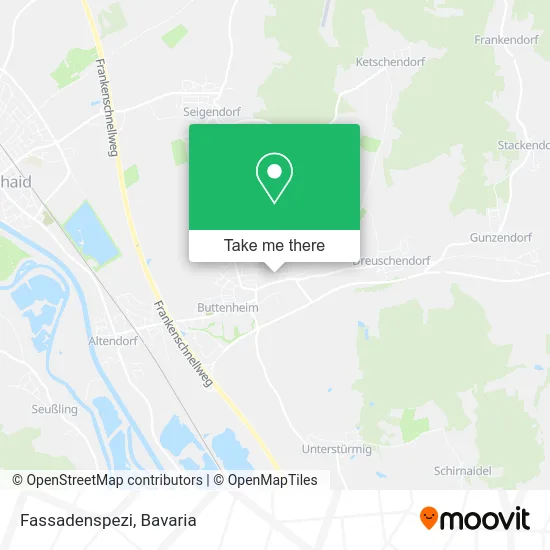 Карта Fassadenspezi