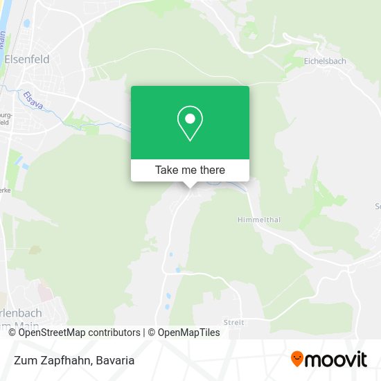 Карта Zum Zapfhahn