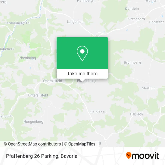 Карта Pfaffenberg 26 Parking