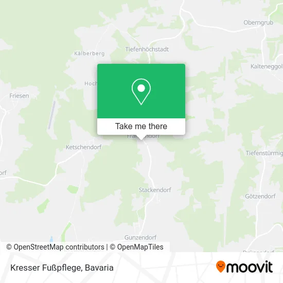 Карта Kresser Fußpflege