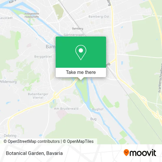 Botanical Garden map