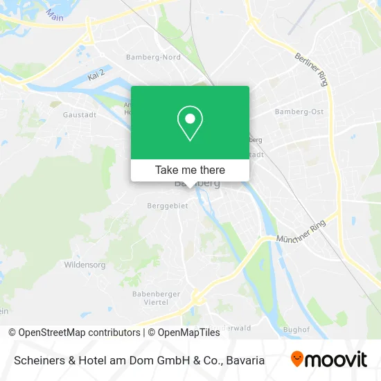 Карта Scheiners & Hotel am Dom GmbH & Co.