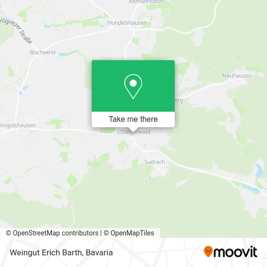 Карта Weingut Erich Barth