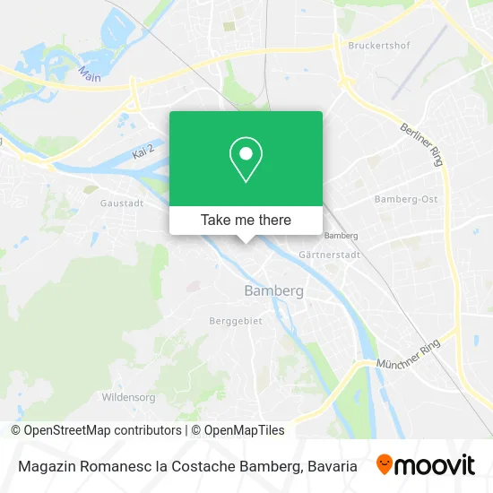 Карта Magazin Romanesc la Costache Bamberg