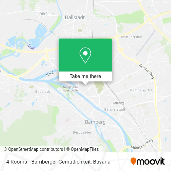 Карта 4 Rooms - Bamberger Gemutlichkeit