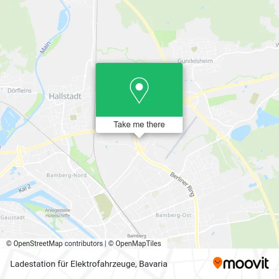 Карта Ladestation für Elektrofahrzeuge