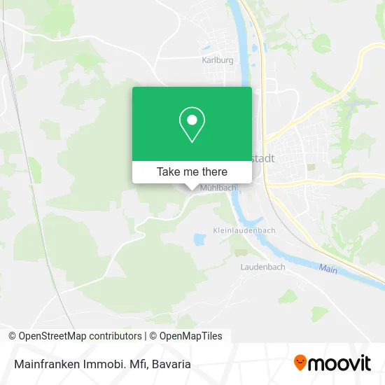 Карта Mainfranken Immobi. Mfi