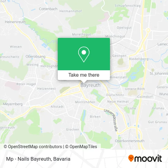 Карта Mp - Nails Bayreuth