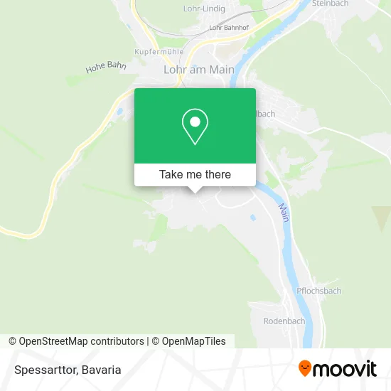Карта Spessarttor