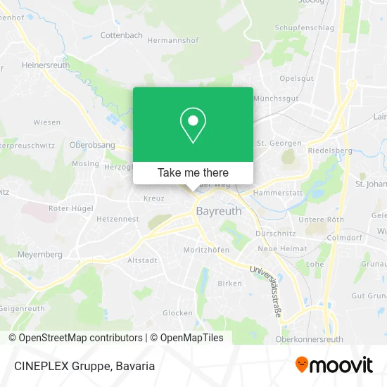 Карта CINEPLEX Gruppe