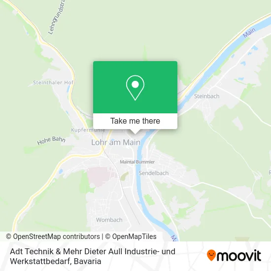 Карта Adt Technik & Mehr Dieter Aull Industrie- und Werkstattbedarf