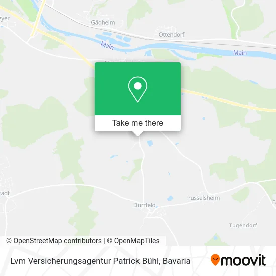 Карта Lvm Versicherungsagentur Patrick Bühl