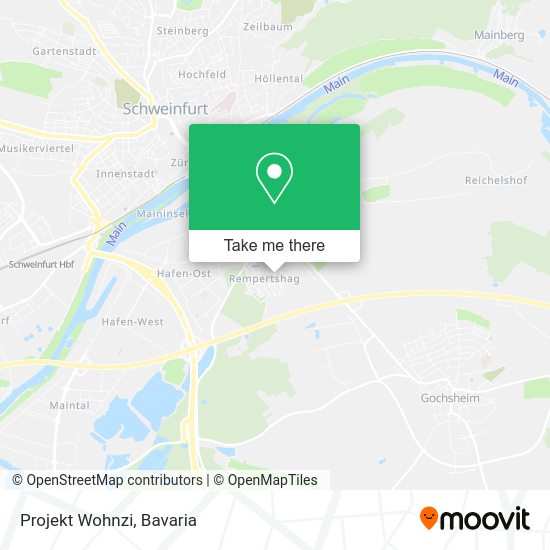 Карта Projekt Wohnzi