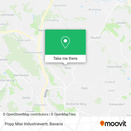 Карта Popp Max Industrievertr