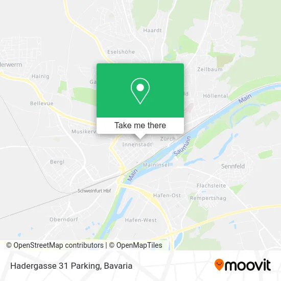 Карта Hadergasse 31 Parking