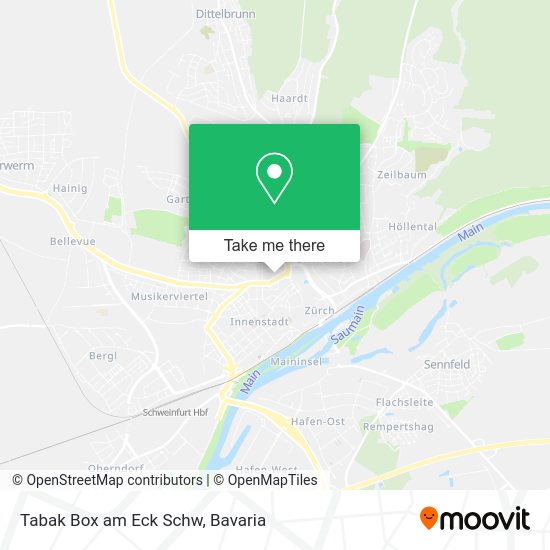 Карта Tabak Box am Eck Schw