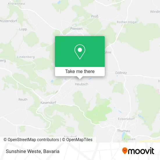 Карта Sunshine Weste