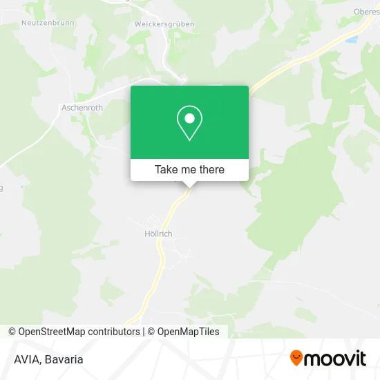 AVIA map