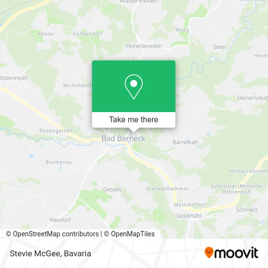 Карта Stevie McGee