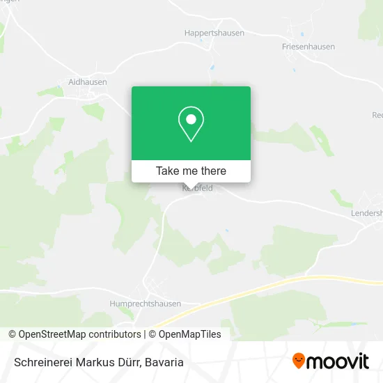 Карта Schreinerei Markus Dürr