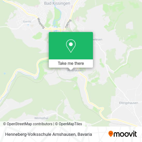 Карта Henneberg-Volksschule Arnshausen