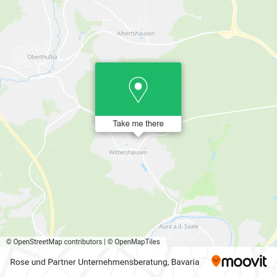 Карта Rose und Partner Unternehmensberatung